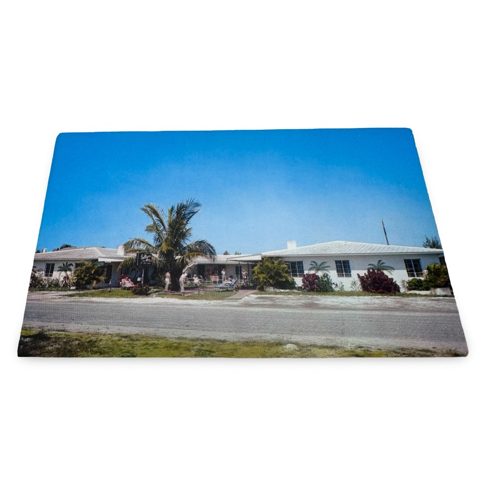Ballinger Apartments Madeira Beach Florida Vintage Postcard Unused Dexter‎ 1950s